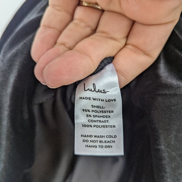 NWT LULU'S My Dream Come True Velvet Strapless Maxi Dress - Picture 5 of 8